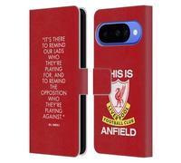 Head Case Designs Officially Licensed Liverpool Football Club Reminder Bill Shankly Quotes Leather Wallet Case Compatible With Google Pixel 10