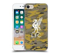 Head Case Designs Officially Licensed Liverpool Football Club Royal Colourways Liver Bird Camou Hard Back Case Compatible With Apple iPhone 7/8 / SE 2020 & 2022