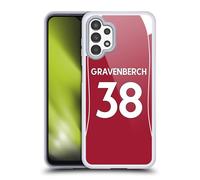 Head Case Designs Officially Licensed Liverpool Football Club Ryan Gravenberch 2025/26 Players Home Kit 2nd Group Gel Case [Military Grade Protection] Compatible With Samsung Galaxy A13 (2022)