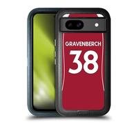 Head Case Designs Officially Licensed Liverpool Football Club Ryan Gravenberch 2025/26 Players Home Kit 2nd Group Ultra-Armoured Shockproof Case [Military Grade] Compatible With Google Pixel 8a