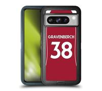 Head Case Designs Officially Licensed Liverpool Football Club Ryan Gravenberch 2025/26 Players Home Kit 2nd Group Ultra-Armoured Shockproof Case [Military Grade] Compatible With Google Pixel 8 Pro