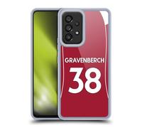 Head Case Designs Officially Licensed Liverpool Football Club Ryan Gravenberch 2025/26 Players Home Kit 2nd Group Gel Case [Military Grade Protection] Compatible With Samsung Galaxy A53 5G (2022)