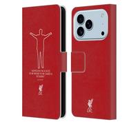 Head Case Designs Officially Licensed Liverpool Football Club Scouse Red Bill Shankly Quotes Leather Wallet Case Compatible With Apple iPhone 17 Pro