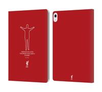 Head Case Designs Officially Licensed Liverpool Football Club Scouse Red Bill Shankly Quotes Leather Wallet Case Compatible With Apple iPad Air 13 2024/2025