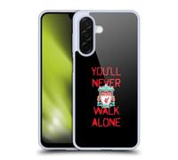 Head Case Designs Officially Licensed Liverpool Football Club Spraypaint Black Crest You'Ll Never Walk Alone Gel Case [Military Grade Protection] Compatible With Samsung Galaxy A26 5G