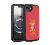 Head Case Designs Officially Licensed Liverpool Football Club Spraypaint Red Crest You'Ll Never Walk Alone Ultra-Armoured Shockproof Case [Military Grade] Compatible With Apple iPhone 16e / iPhone 17e