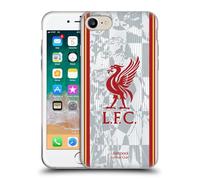 Head Case Designs Officially Licensed Liverpool Football Club Third Kit 2024/25 Soft Gel Case [Military Grade Protection] Compatible With Apple iPhone 7/8 / SE 2020 & 2022