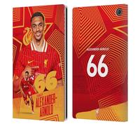 Head Case Designs Officially Licensed Liverpool Football Club Trent Alexander-Arnold 2024/25 First Team Leather Wallet Case Compatible With Amazon Fire Max 11 2023