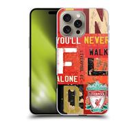 Head Case Designs Officially Licensed Liverpool Football Club Vintage Plate Anfield Crest You'Ll Never Walk Alone Hard Back Case Compatible With Apple iPhone 16 Pro Max