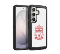 Head Case Designs Officially Licensed Liverpool Football Club White Crest 2 Ultra-Armoured Shockproof Case [Military Grade Protection] Compatible With Samsung Galaxy S26 Plus