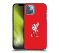 Head Case Designs Officially Licensed Liverpool Football Club White Logo In Red Liver Bird Hard Back Case Compatible With Apple iPhone 13