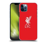Head Case Designs Officially Licensed Liverpool Football Club White Logo In Red Liver Bird Hard Back Case Compatible With Apple iPhone 12 / iPhone 12 Pro