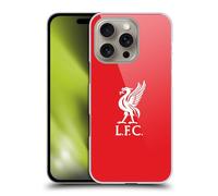 Head Case Designs Officially Licensed Liverpool Football Club White Logo In Red Liver Bird Hard Back Case Compatible With Apple iPhone 16 Pro