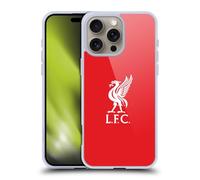 Head Case Designs Officially Licensed Liverpool Football Club White Logo In Red Liver Bird Soft Gel Case Compatible With Apple iPhone 16 Pro Max