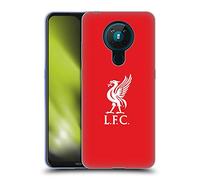 Head Case Designs Officially Licensed Liverpool Football Club White Logo In Red Liver Bird Soft Gel Case Compatible With Nokia 5.3