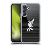 Head Case Designs Officially Licensed Liverpool Football Club White On Black Kit Liver Bird Gel Case [Military Grade Protection] Compatible With Samsung Galaxy A54 5G