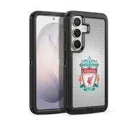 Head Case Designs Officially Licensed Liverpool Football Club White Pixel 1 Crest 2 Ultra-Armoured Shockproof Case [Military Grade Protection] Compatible With Samsung Galaxy S26 Plus