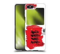 Head Case Designs Officially Licensed Liverpool Football Club YNWA Graffiti Art Hard Back Case Compatible With Samsung Galaxy Z Flip6