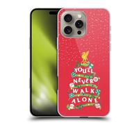 Head Case Designs Officially Licensed Liverpool Football Club You'll Never Walk Alone Festive Christmas Hard Back Case Compatible With Apple iPhone 16 Pro Max