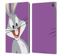Head Case Designs Officially Licensed Looney Tunes Bugs Bunny Characters Leather Wallet Case Compatible With Amazon Fire Max 11 2023