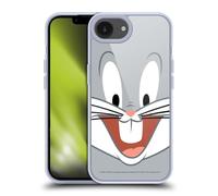 Head Case Designs Officially Licensed Looney Tunes Bugs Bunny Full Face Gel Case [Military Grade Protection] Compatible with Apple iPhone 16e and Compatible with MagSafe