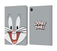 Head Case Designs Officially Licensed Looney Tunes Bugs Bunny Full Face Leather Wallet Case Compatible With Apple iPad Pro 12.9 2020/2021/2022