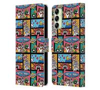 Head Case Designs Officially Licensed Looney Tunes Comics Patterns Leather Wallet Case Compatible With Samsung Galaxy A14 5G