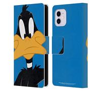 Head Case Designs Officially Licensed Looney Tunes Daffy Duck Characters Leather Wallet Case Compatible With Apple iPhone 11