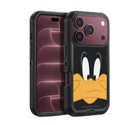 Head Case Designs Officially Licensed Looney Tunes Daffy Duck Full Face Ultra-Armoured Shockproof Case [Military Grade Protection] Compatible With Apple iPhone 18 Pro Max