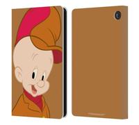 Head Case Designs Officially Licensed Looney Tunes Elmer Fudd Characters Leather Wallet Case Compatible With Amazon Fire 7 2022
