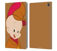 Head Case Designs Officially Licensed Looney Tunes Elmer Fudd Characters Leather Wallet Case Compatible With Amazon Fire Max 11 2023