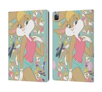 Head Case Designs Officially Licensed Looney Tunes Lola Bunny Graphics and Characters Leather Wallet Case Compatible With Apple iPad Pro 12.9 2020/2021/2022