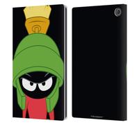 Head Case Designs Officially Licensed Looney Tunes Marvin The Martian Characters Leather Wallet Case Compatible With Amazon Fire Max 11 2023
