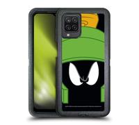 Head Case Designs Officially Licensed Looney Tunes Marvin The Martian Full Face Ultra-Armoured Shockproof Case [Military Grade Protection] Compatible With Samsung Galaxy A12 (2020)