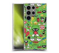 Head Case Designs Officially Licensed Looney Tunes Marvin The Martian Graphics and Characters Gel Case [Military Grade] Compatible with Samsung Galaxy S24 Ultra 5G and Compatible with MagSafe