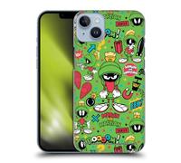 Head Case Designs Officially Licensed Looney Tunes Marvin The Martian Graphics and Characters Hard Back Case Compatible With Apple iPhone 14 Plus