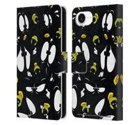 Head Case Designs Officially Licensed Looney Tunes Marvin The Martian Patterns Leather Wallet Case Compatible With Apple iPhone 16e