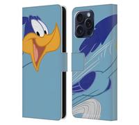 Head Case Designs Officially Licensed Looney Tunes Road Runner Characters Leather Wallet Case Compatible With Apple iPhone 16 Pro Max