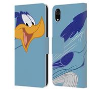 Head Case Designs Officially Licensed Looney Tunes Road Runner Characters Leather Wallet Case Compatible With Apple iPhone XR