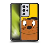 Head Case Designs Officially Licensed Looney Tunes Speedy Gonzales Full Face Ultra-Armoured Shockproof Case [Military Grade Protection] Compatible With Samsung Galaxy S21 Ultra 5G