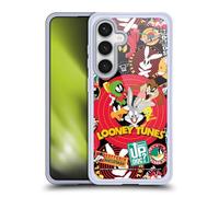 Head Case Designs Officially Licensed Looney Tunes Sticker Collage Graphics and Characters Gel Case [Military Grade Protection] Compatible With Samsung Galaxy S24 5G