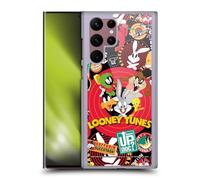 Head Case Designs Officially Licensed Looney Tunes Sticker Collage Graphics and Characters Hard Back Case Compatible With Samsung Galaxy S22 Ultra 5G