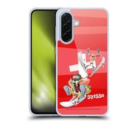 Head Case Designs Officially Licensed Looney Tunes Switzerland Taz & Daffy Flag Graphics 1 Gel Case [Military Grade Protection] Compatible With Samsung Galaxy A36 5G
