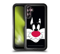Head Case Designs Officially Licensed Looney Tunes Sylvester The Cat Full Face Ultra-Armoured Shockproof Case [Military Grade Protection] Compatible With Samsung Galaxy A14 5G