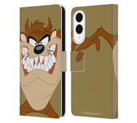 Head Case Designs Officially Licensed Looney Tunes Tasmanian Devil Characters Leather Wallet Case Compatible With Samsung Galaxy S25 Edge