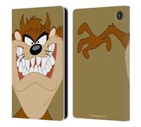 Head Case Designs Officially Licensed Looney Tunes Tasmanian Devil Characters Leather Wallet Case Compatible With Amazon Fire 7 2022