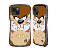 Head Case Designs Officially Licensed Looney Tunes Tasmanian Devil Full Face Hybrid Case Compatible With Apple iPhone 15