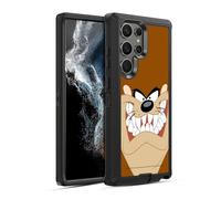 Head Case Designs Officially Licensed Looney Tunes Tasmanian Devil Full Face Ultra-Armoured Shockproof Case [Military Grade Protection] Compatible With Samsung Galaxy S22 Ultra 5G