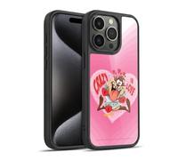 Head Case Designs Officially Licensed Looney Tunes Tasmanian Devil In Love Season Gel Armour Case [Military Grade Protection] Compatible With Apple iPhone 15 Pro