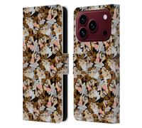 Head Case Designs Officially Licensed Looney Tunes Tasmanian Devil Patterns Leather Wallet Case Compatible With Apple iPhone 18 Pro